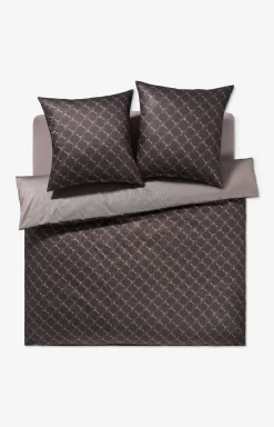 Cornflower Double in shiny black, black/grey