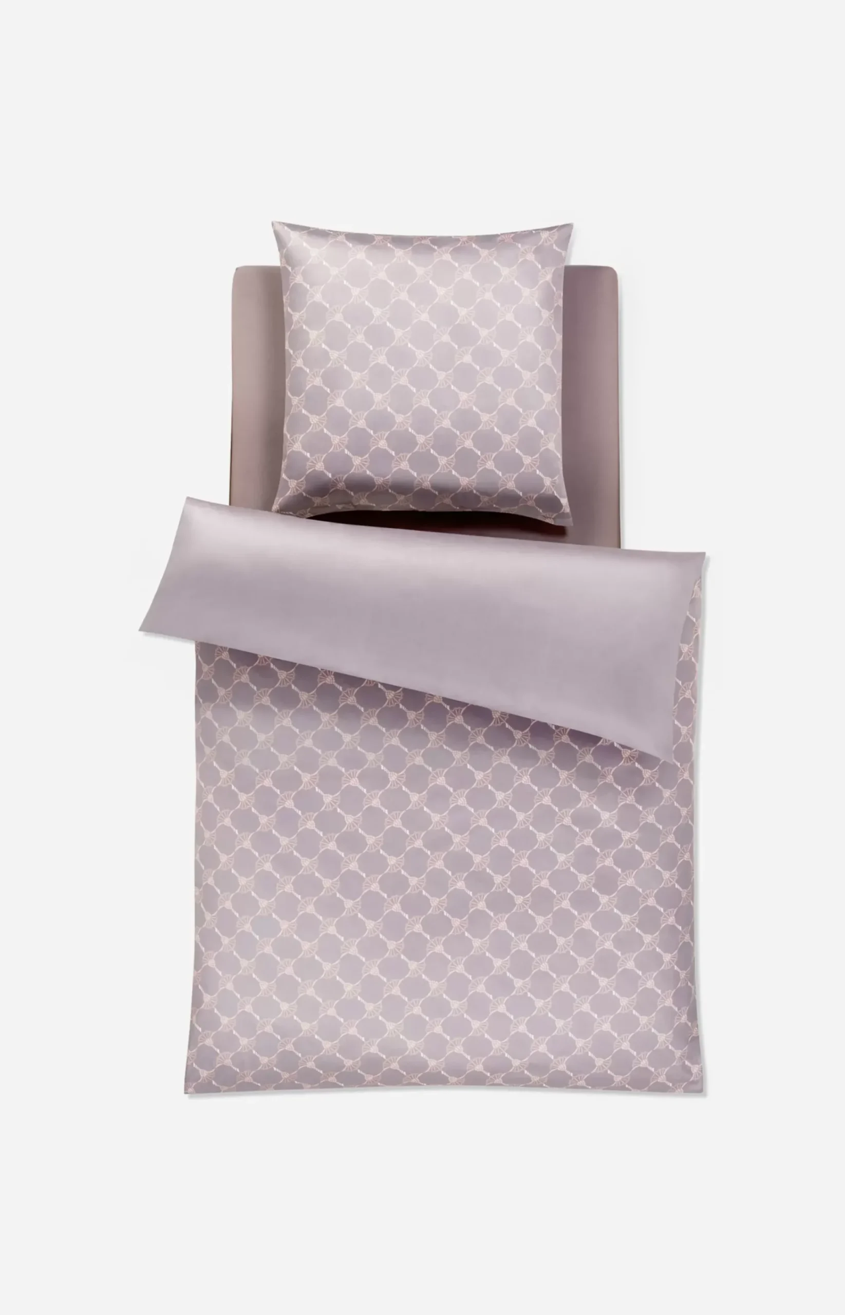 Cornflower gradient bed linen, taupe