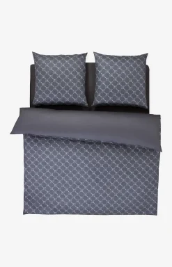 Cornflower gradient bedlinen, graphite