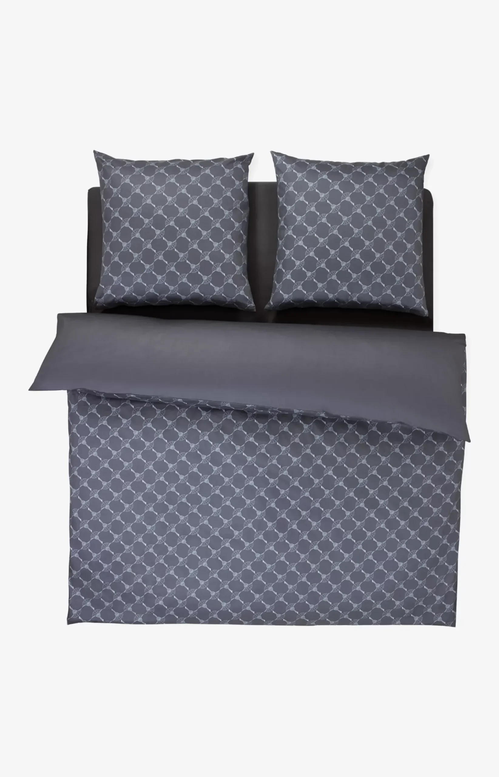 Cornflower gradient bedlinen, graphite