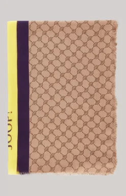 Cornflower Scarf in Beige