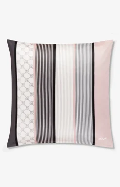 Cornflower stripes bedlinen, deep rose