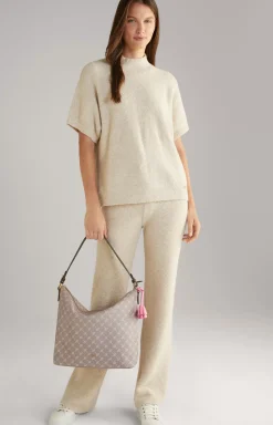 Cortina Aurora Hobo Bag in Greige