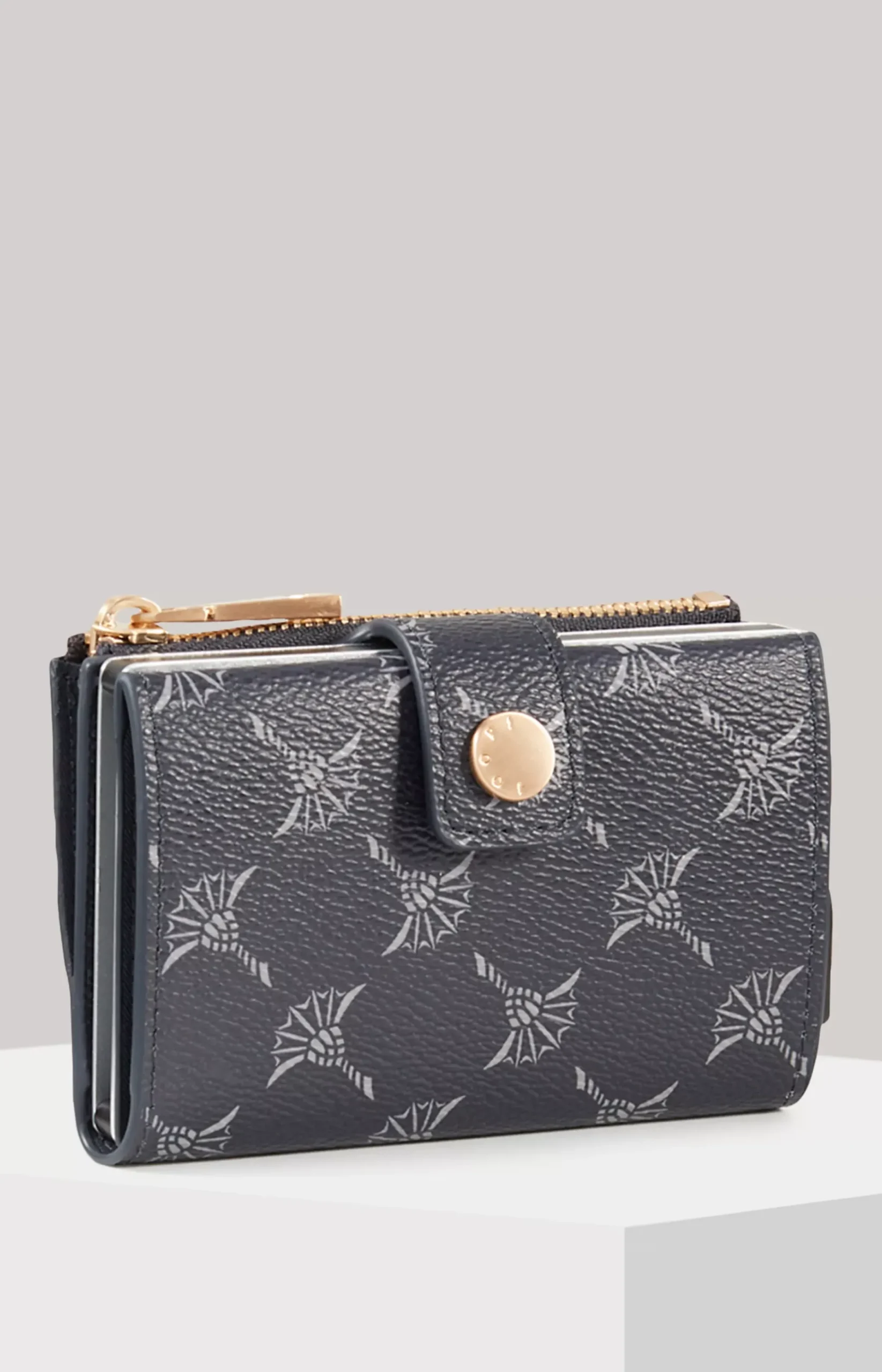 Cortina C-Four Card Case in Dark Blue