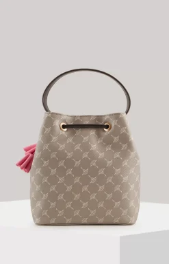 Cortina Franziska Bucket Bag in Greige