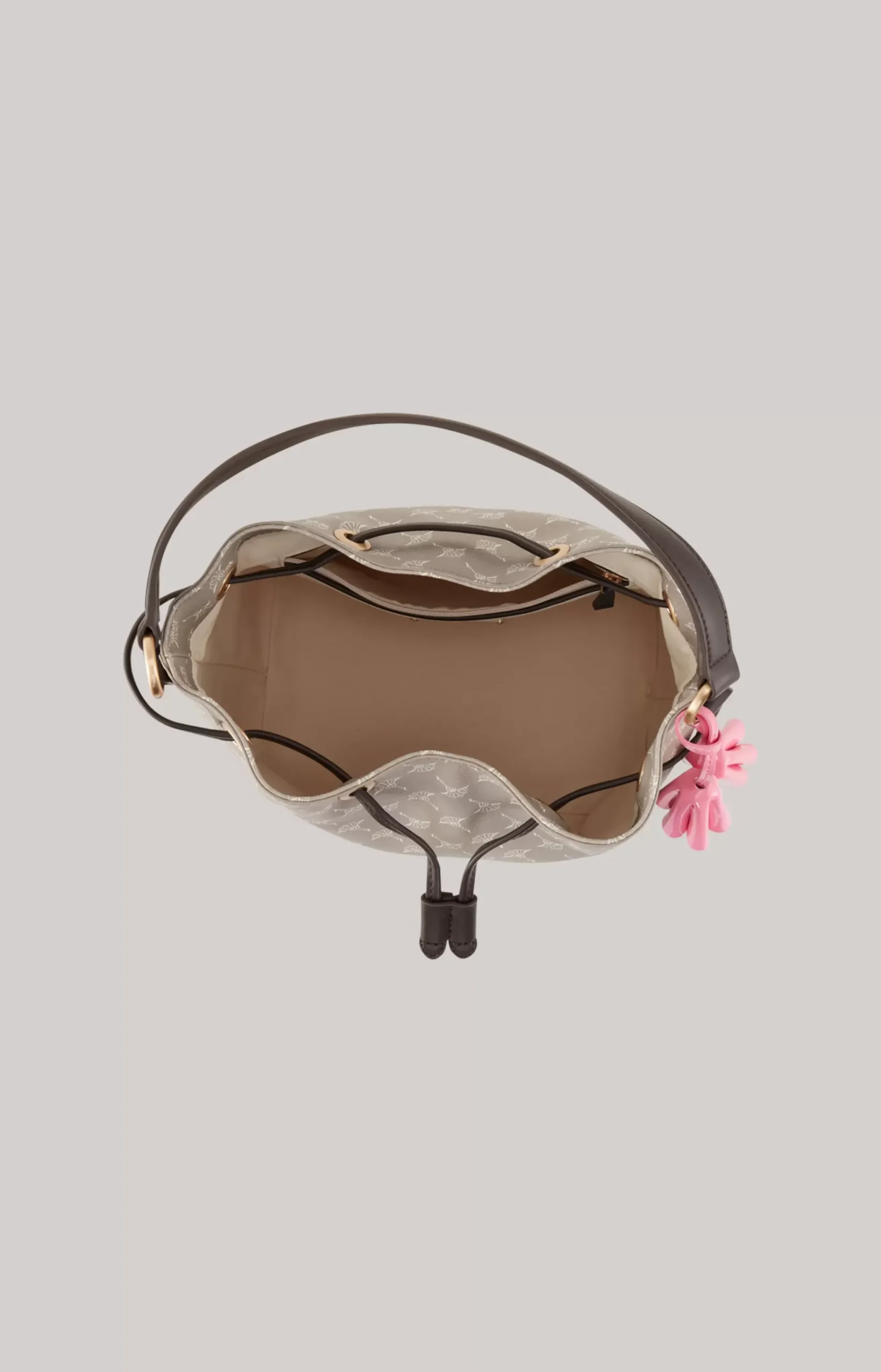 Cortina Franziska Bucket Bag in Greige