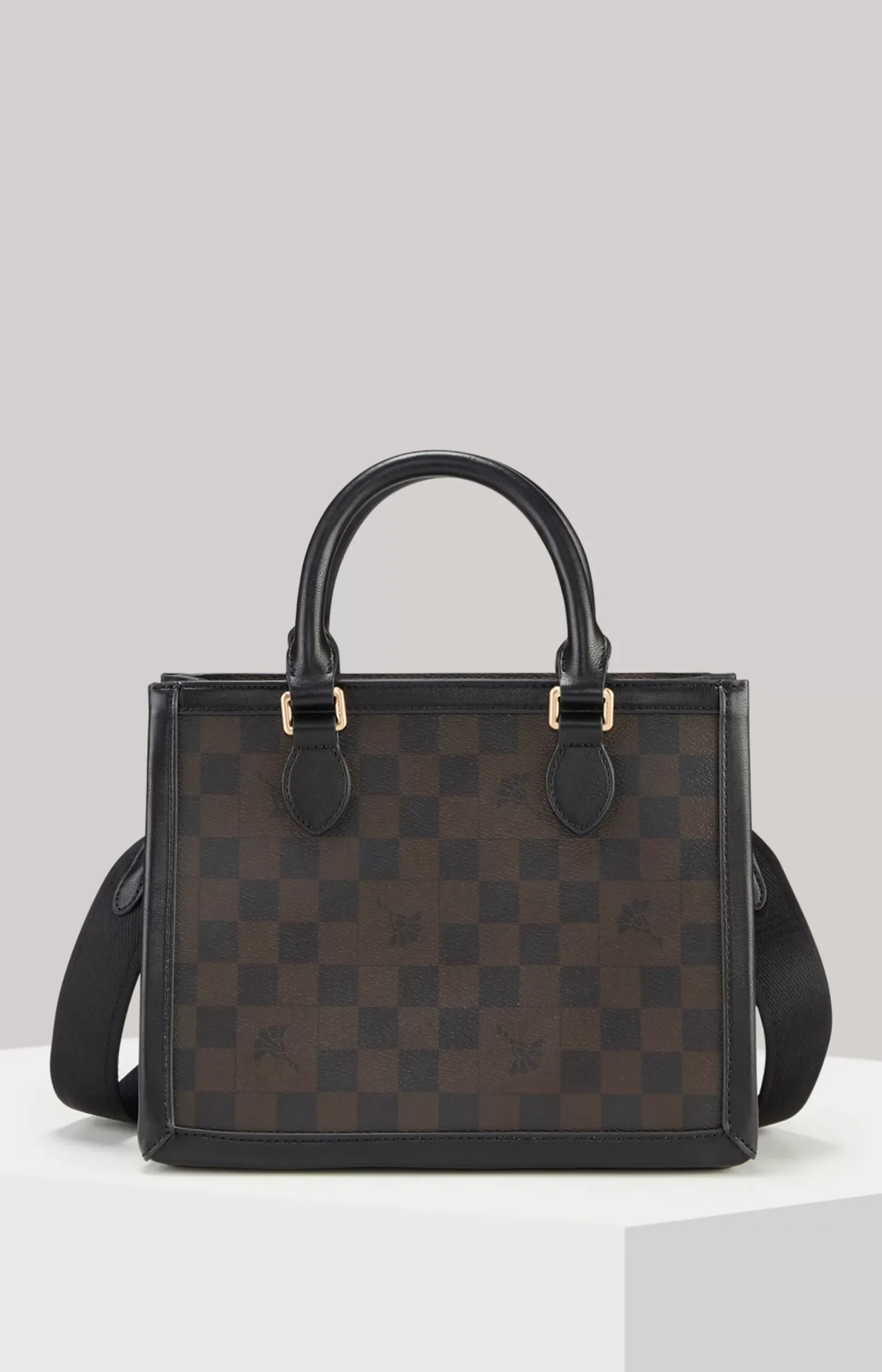 Cortina Piazza Aurelia Handbag in Brown/Black