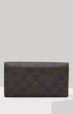 Cortina Piazza Europa Wallet in Dark Brown