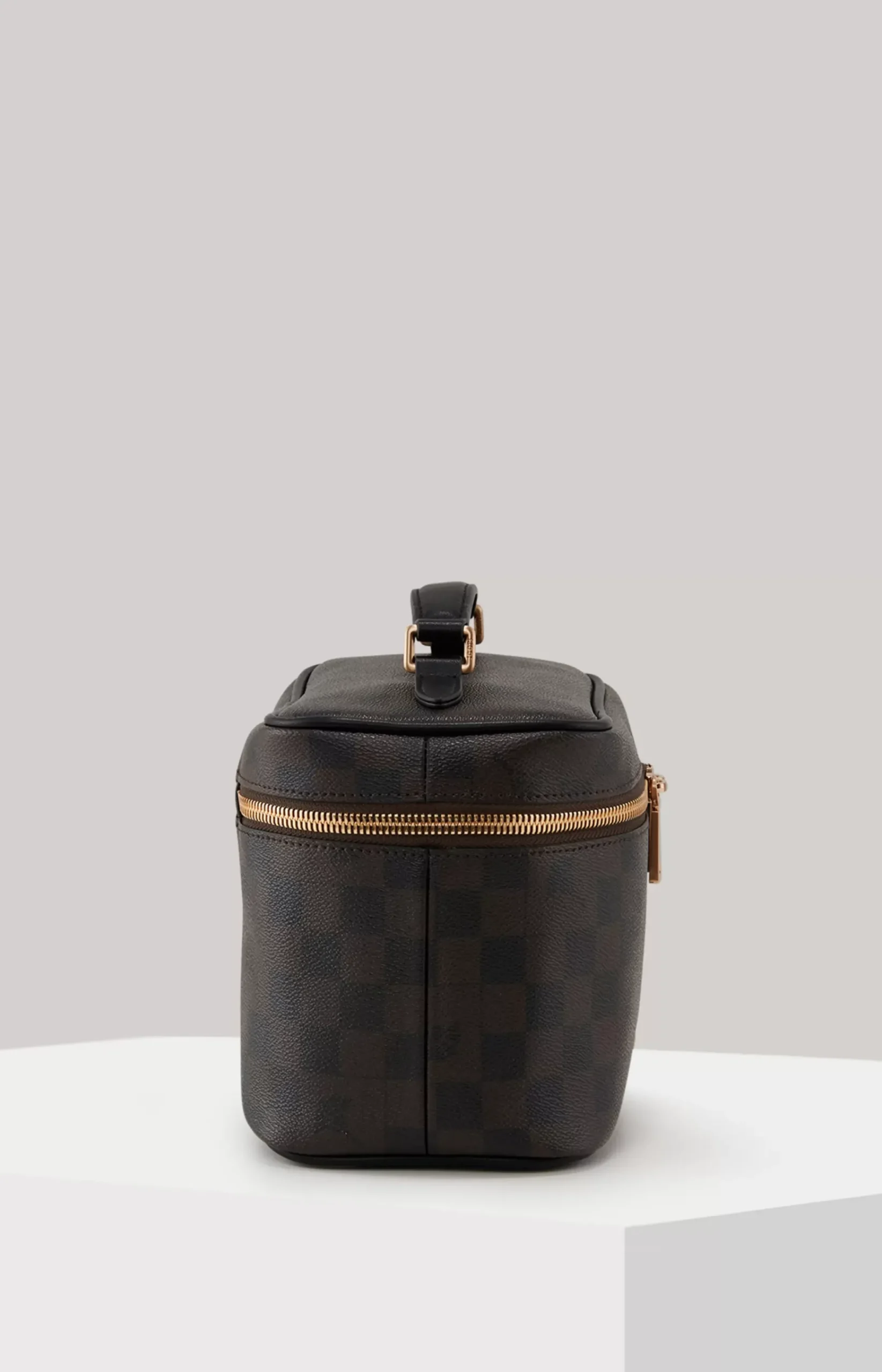 Cortina Piazza Flora Beauty Case in Brown