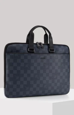 Cortina Piazza Janus business bag in Dark Blue