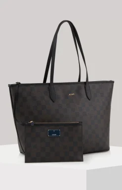 Cortina Piazza Lara shopper in Brown
