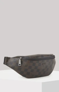 Cortina Piazza Leo Belt Bag in Seal Brown