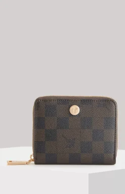 Cortina Piazza Nisa Wallet in Dark Brown