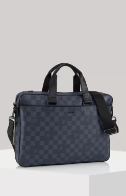 Cortina Piazza Pandion business bag in Dark Blue