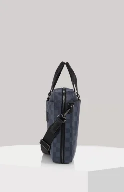 Cortina Piazza Pandion business bag in Dark Blue