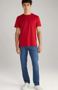 Cosimo T-shirt in Dark Red
