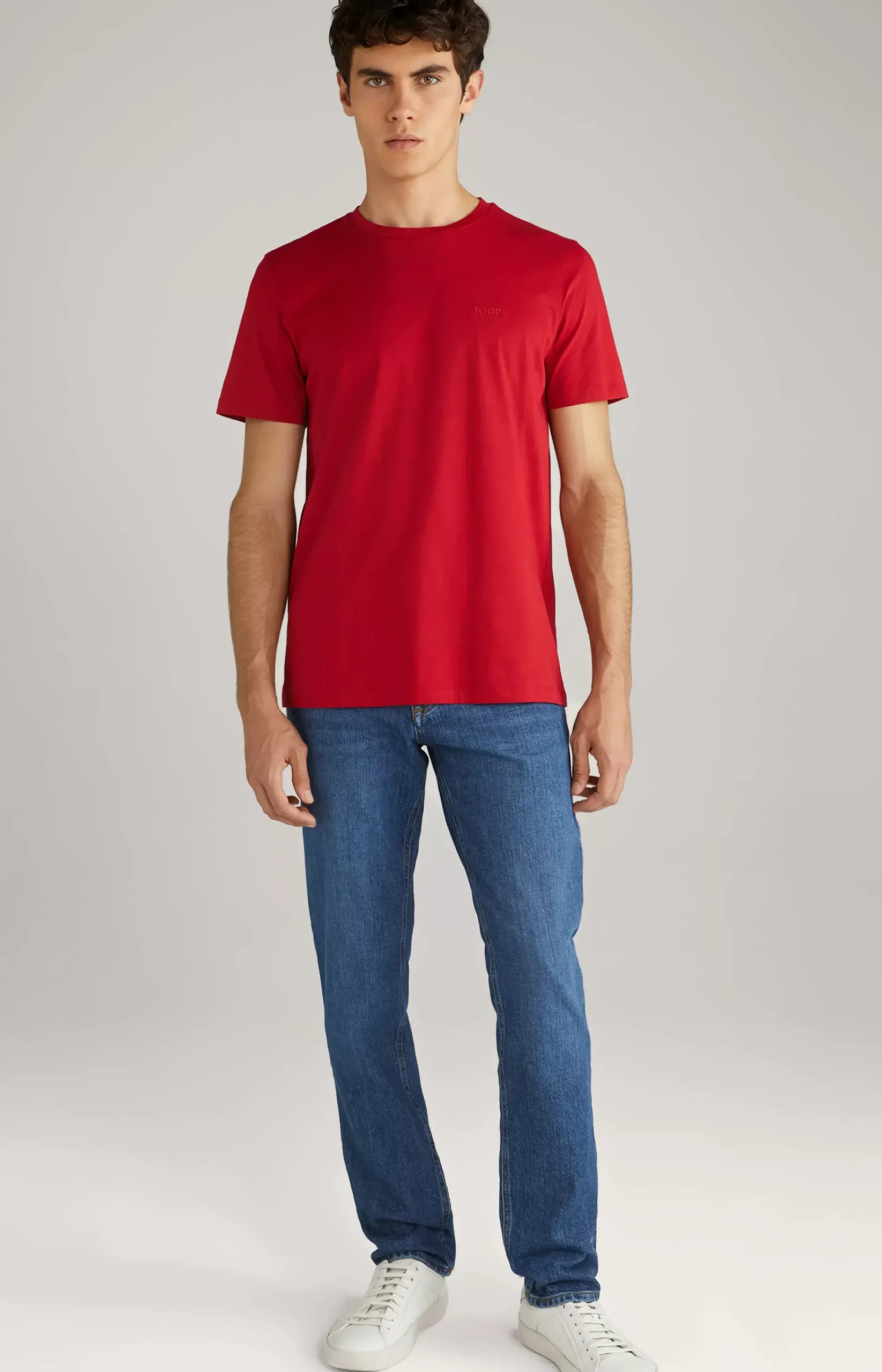 Cosimo T-shirt in Dark Red
