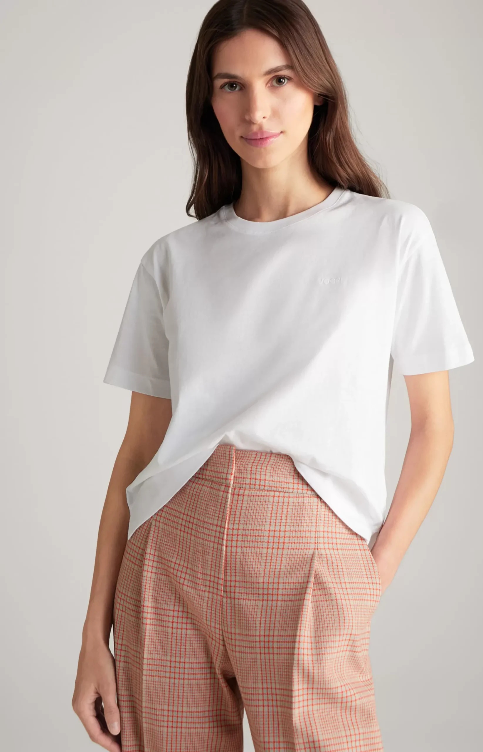 Cotton T-Shirt in White