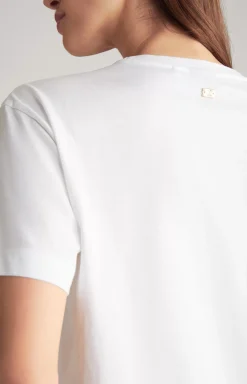 Cotton T-Shirt in White