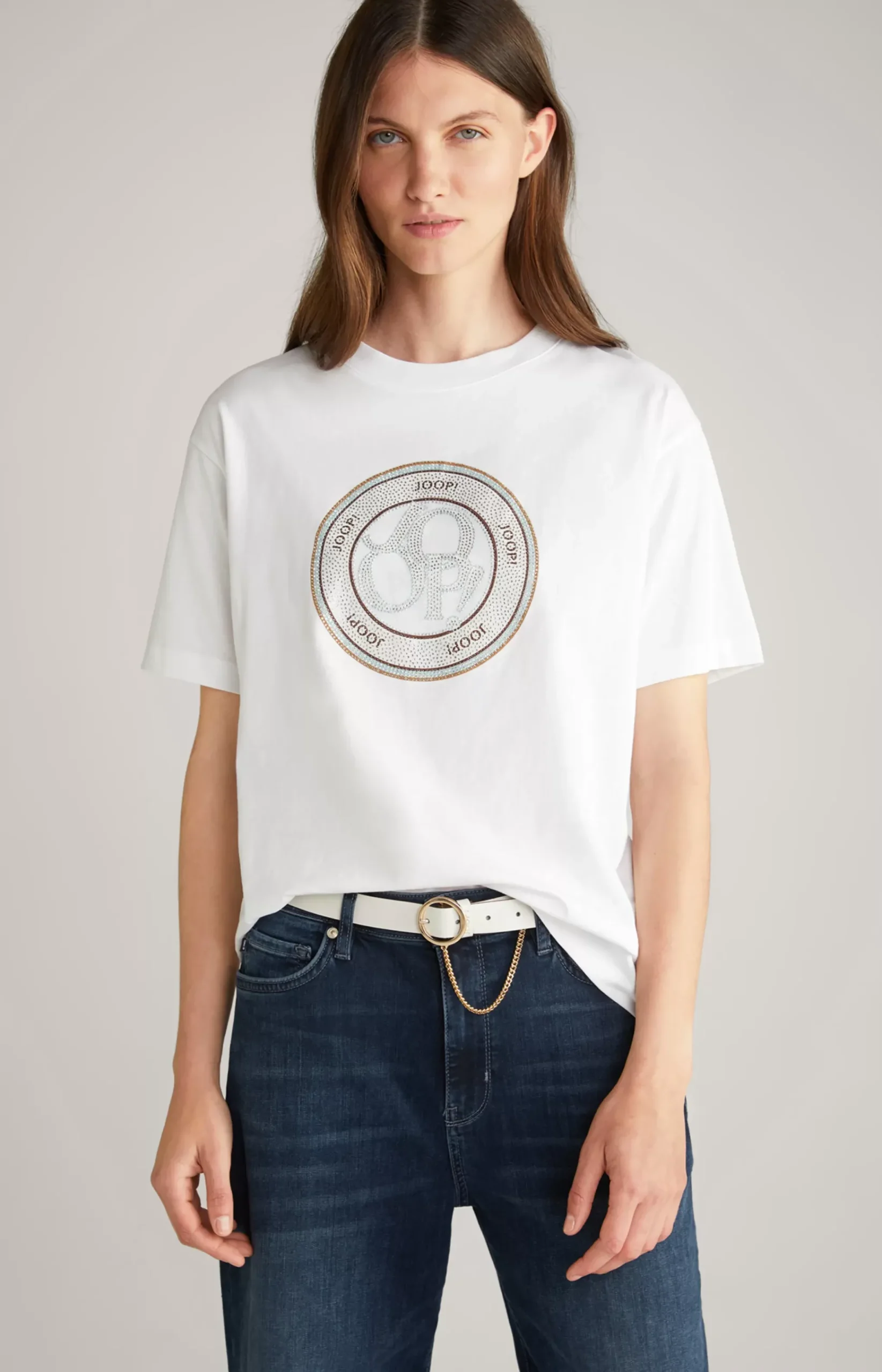 Cotton T-Shirt in White