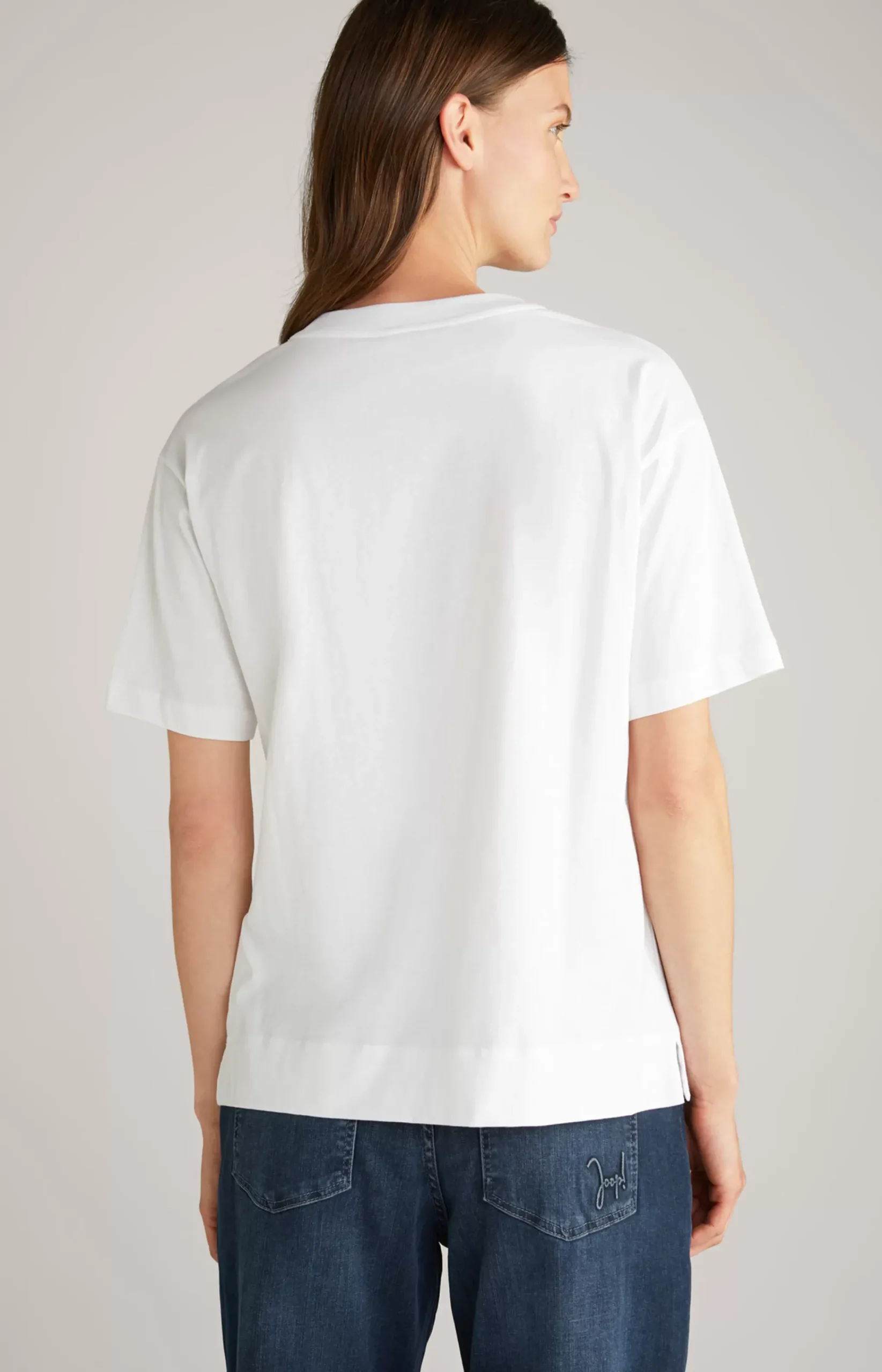 Cotton T-Shirt in White