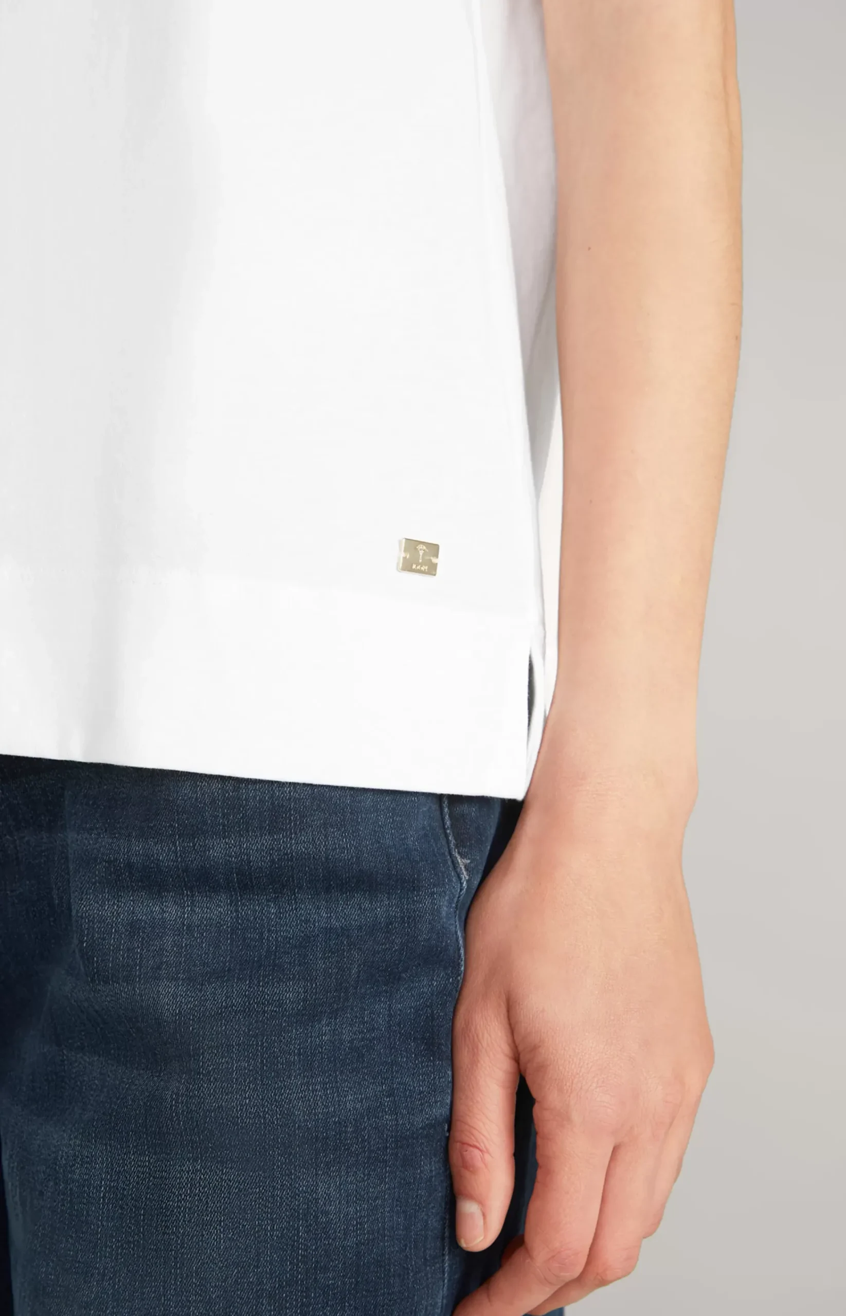 Cotton T-Shirt in White