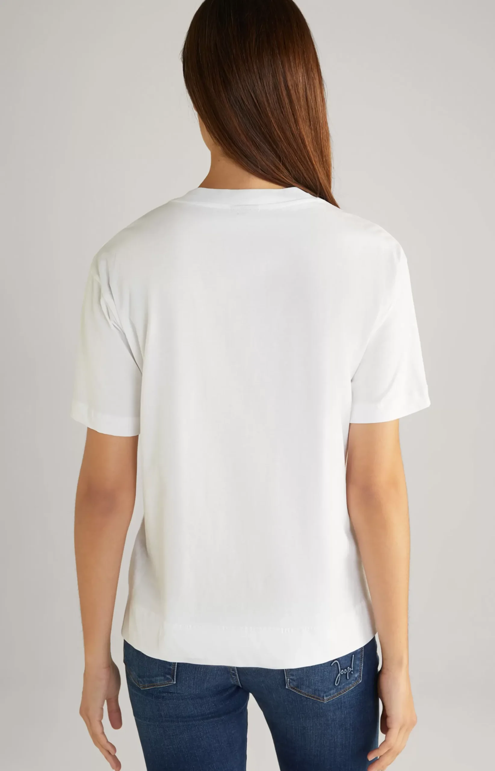 Cotton T-Shirt in White