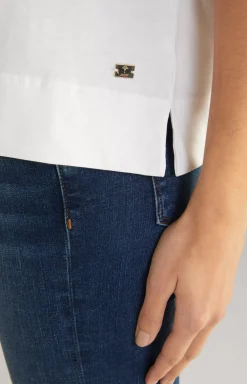 Cotton T-Shirt in White