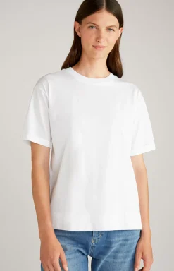 Cotton T-Shirt in White