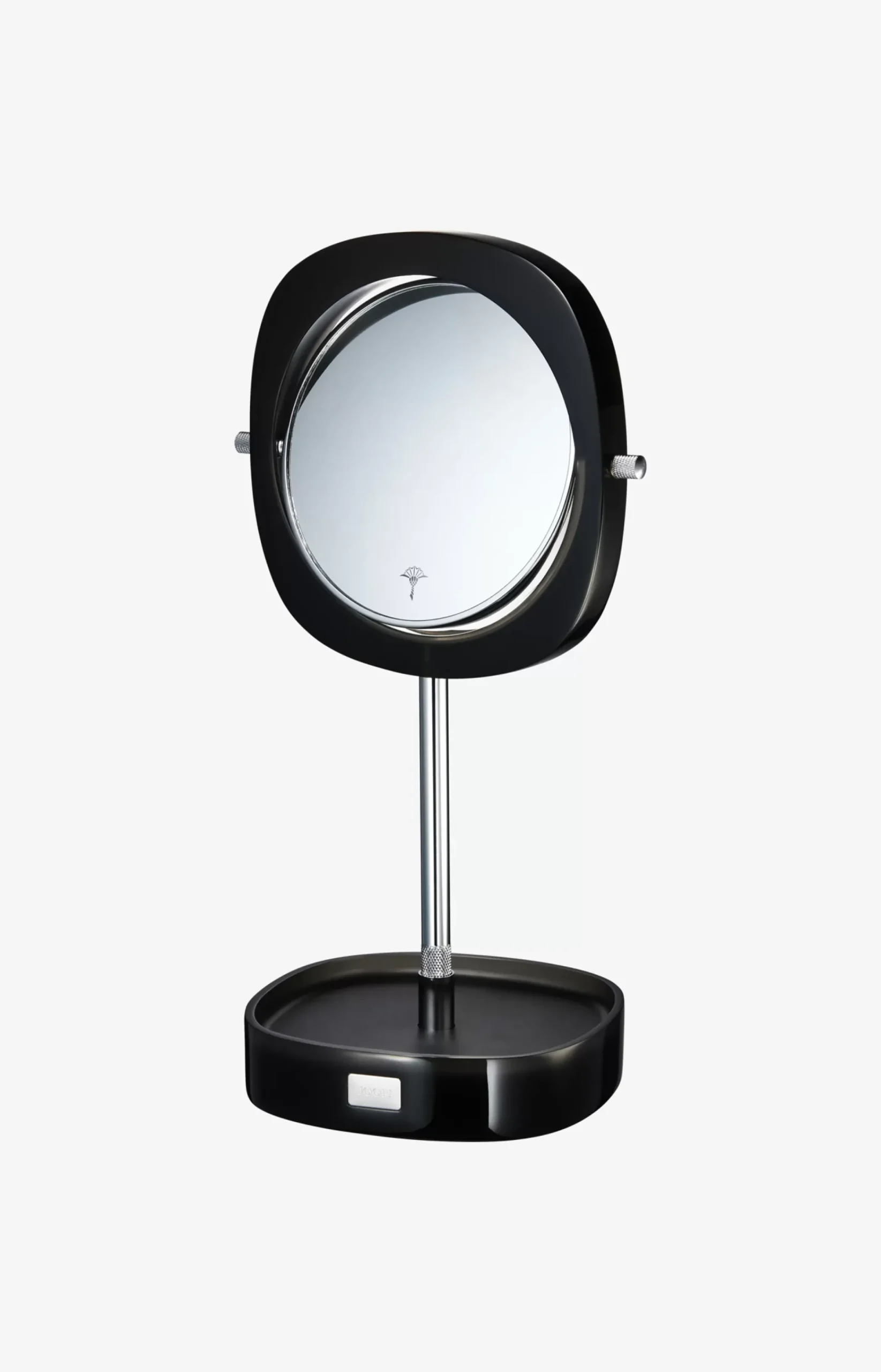 Crystal Line cosmetic mirror in anthracite