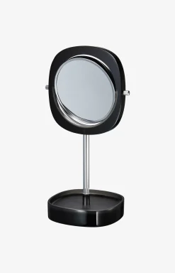 Crystal Line cosmetic mirror in anthracite