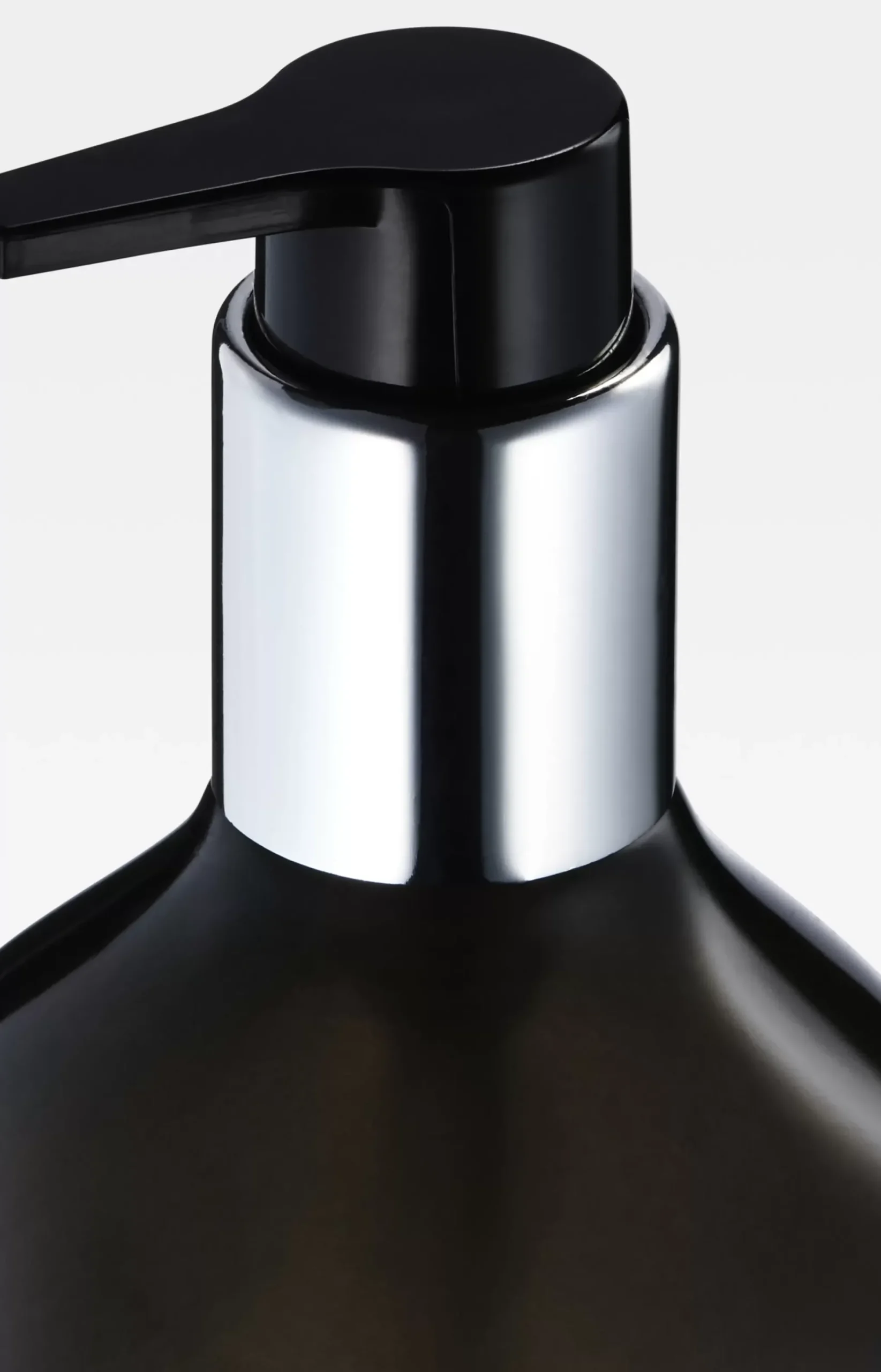Crystal Line soap dispenser in anthracite