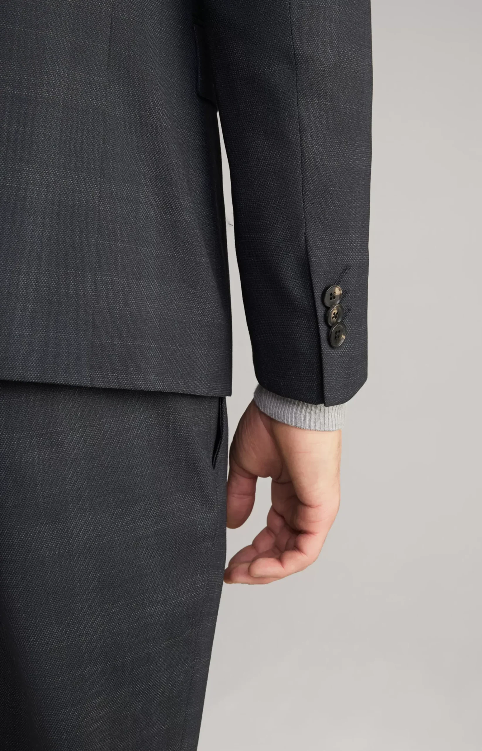 Damon Jacket in Dark Blue Check