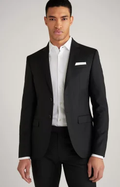 Damon Modular Jacket in Black Textured