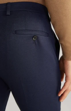 Damon-Gun Suit in Dark Blue Mélange