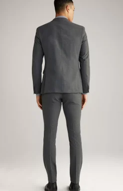 Damon-Gun Suit in Grey Mélange