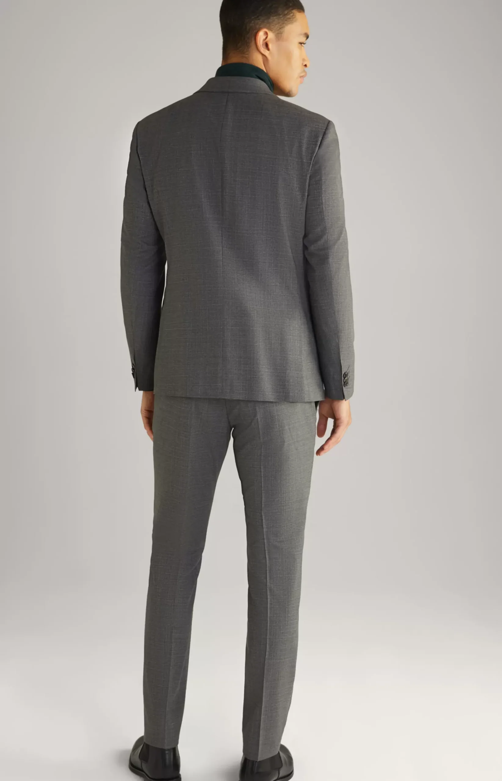 Damon-Gun Suit in Grey Mélange