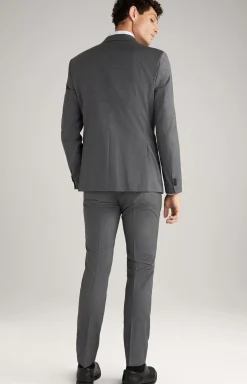 Damon-Gun Suit in Grey Mélange