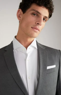Damon-Gun Suit in Grey Mélange