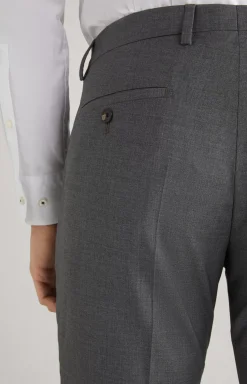 Damon-Gun Suit in Grey Mélange