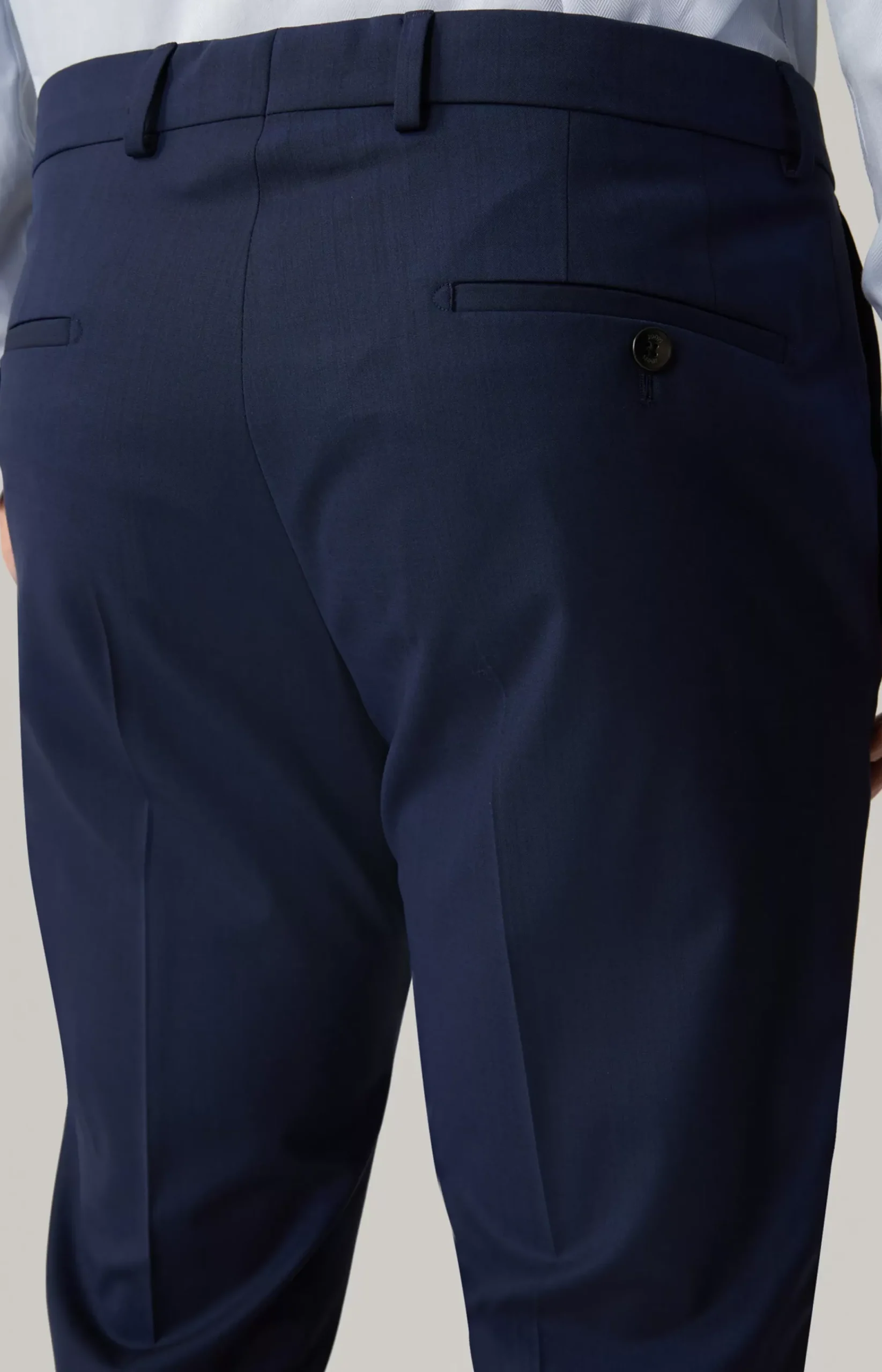 Damon-Gun Suit in Navy Melange