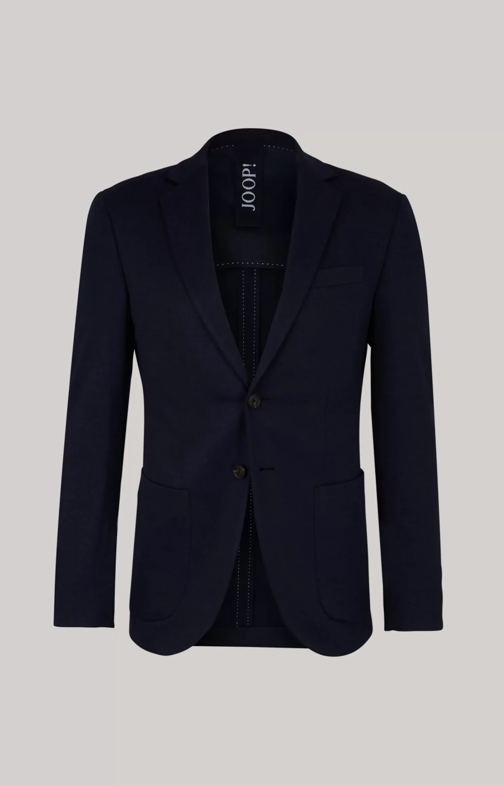 Dash Jersey Jacket in Navy Flecked