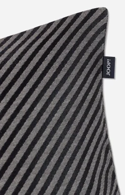Decorative pillow case JOOP! MODERN in grey heather, 40 x 40 cm