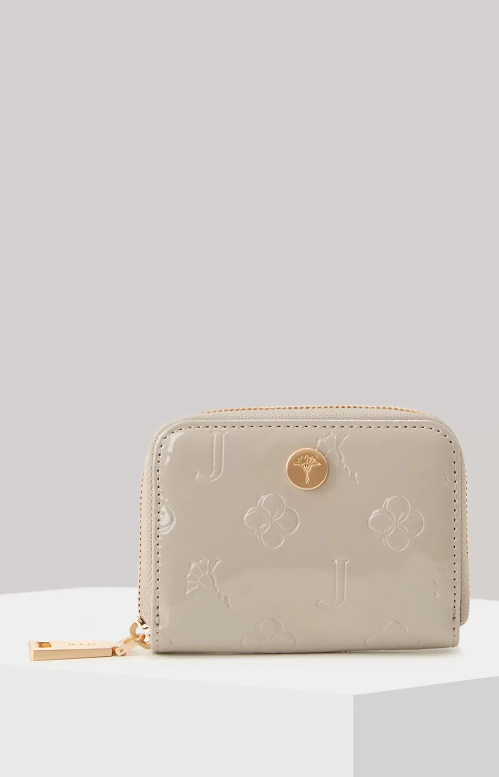 Decoro Lucente Aena Wallet in Greige