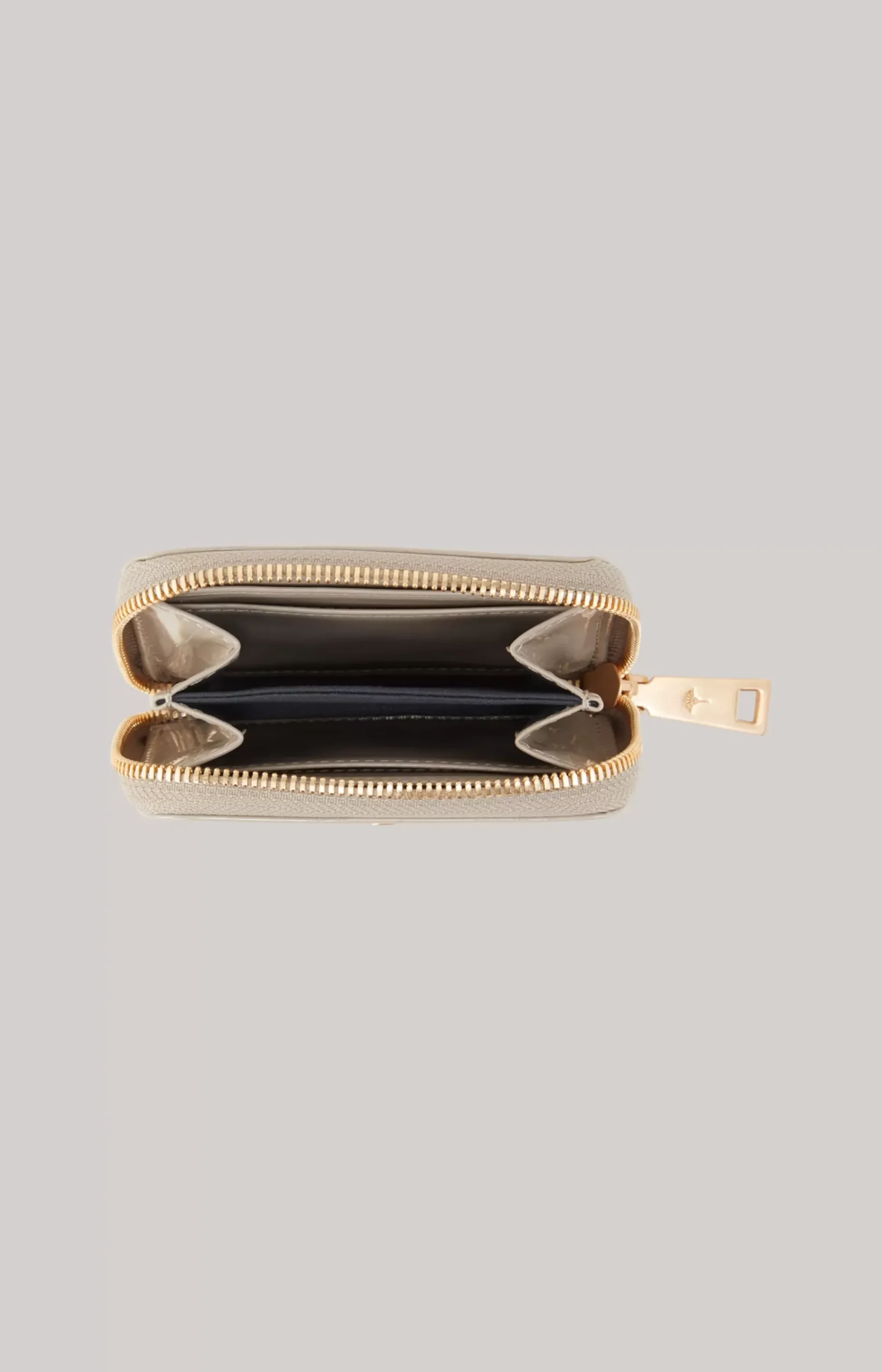 Decoro Lucente Aena Wallet in Greige