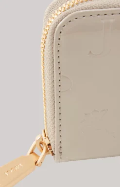 Decoro Lucente Aena Wallet in Greige