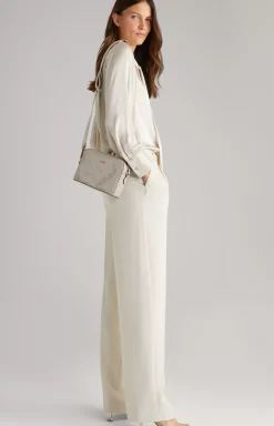 Decoro Lucente Cloe Shoulder Bag in Greige