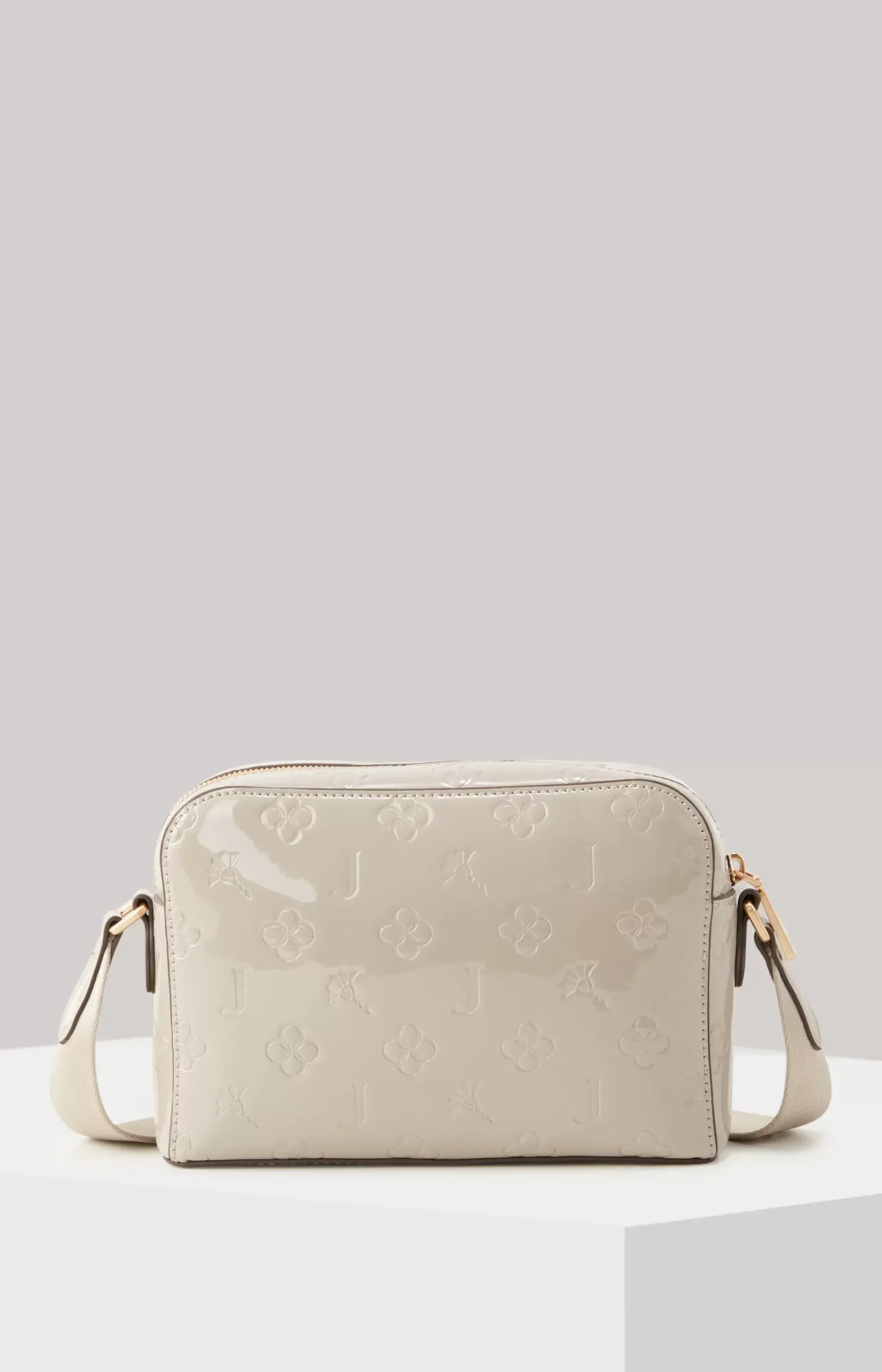 Decoro Lucente Cloe Shoulder Bag in Greige