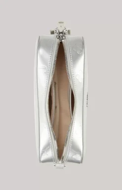 Decoro Lucente Cloe Shoulder Bag in Silver