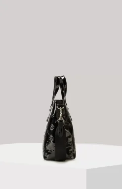 Decoro Lucente Mariella Handbag in Black